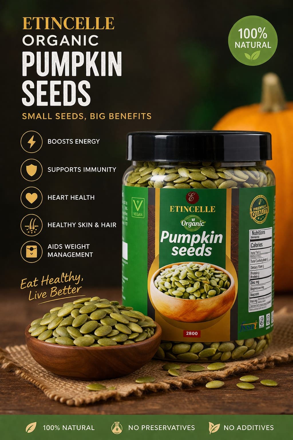 Etincelle Organic — farm to table premium products